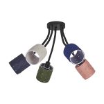 Ledvance Decor Felt Weaving Cans Decke Mehrfarbig | Geeignet für 5X E14