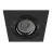 Noxion Einbau Spot Boxi MR16 Schwenkbar Schwarz |Ausschnitt 80mm - IP20 - incl. GU10 Sockel 