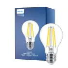 Philips MASTERValue LED E27 Birne Fadenlampe Klar 7.8W 1055lm - 940 Kaltweiß | Höchste Farbwiedergabe - Dimmbar - Ersatz für 75W