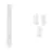 Lot 10x Osram LED Dulux-S (EM Mains) 6W 700lm - 840 Blanc Froid | 2-Pins - Équivalent 11W