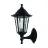 Eglo Applique Murale Duanera Noir | IP44 - Convient pour 1x E27