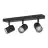 Eglo Plafond Spot Consuma 1 Acier Noir | Convient pour 3x GU10